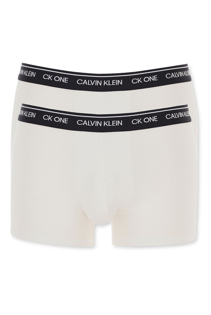 Calvin Klein CK One Cotton Trunks, Set Of Two